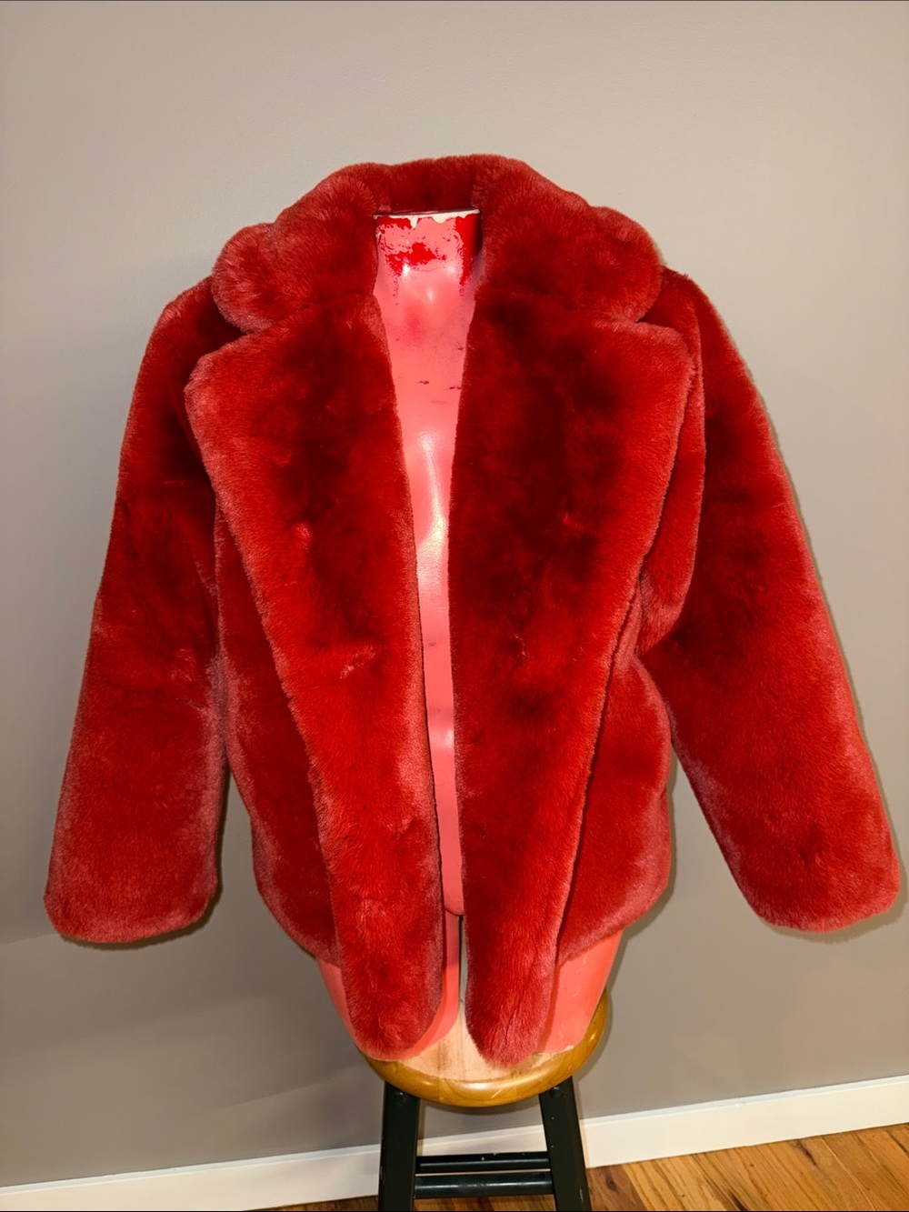 Apparis faux fur coat jacket